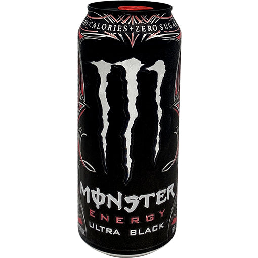 Monster Energy Ultra Black 16 oz