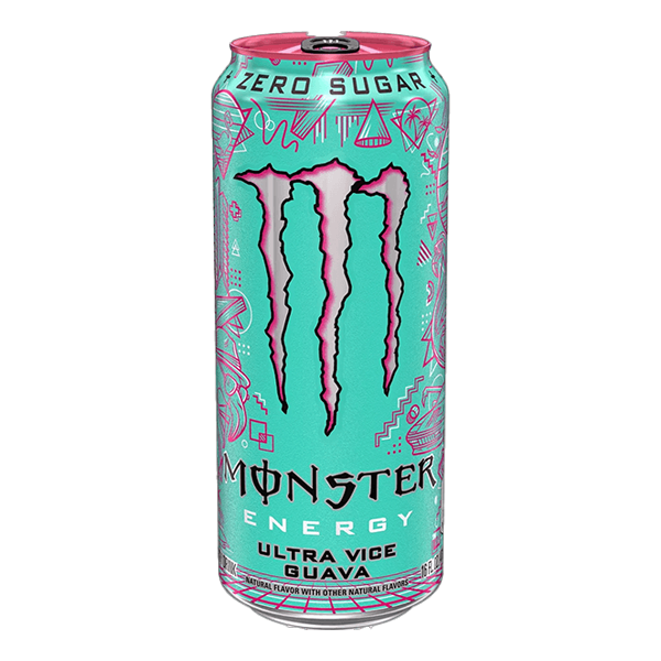 Monster Energy Ultra Vice Guava 16 oz